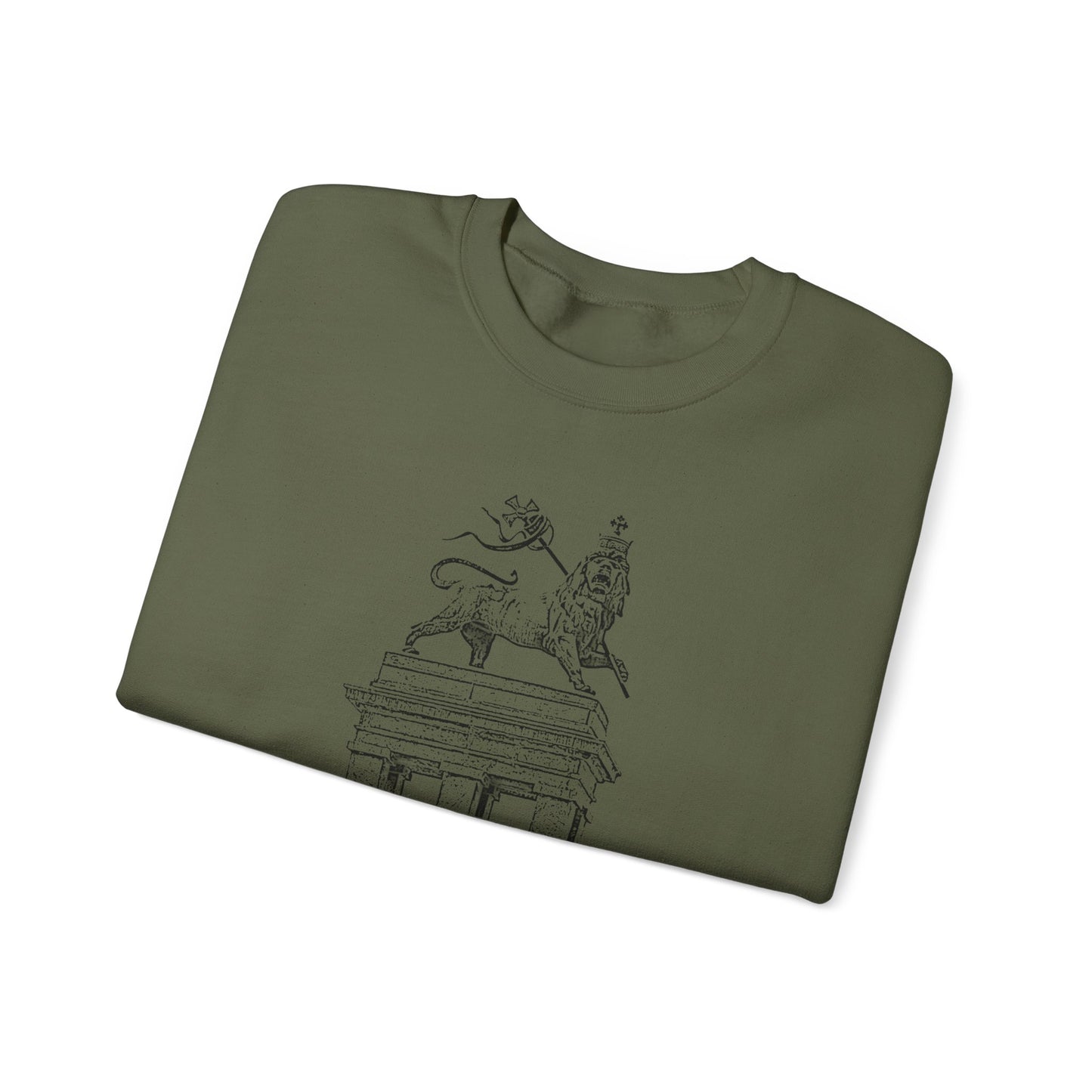 Lion of Judah Statue - Sweatershirt
