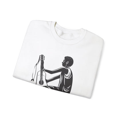 Sudanese Guitarist Unisex Sweatshirt