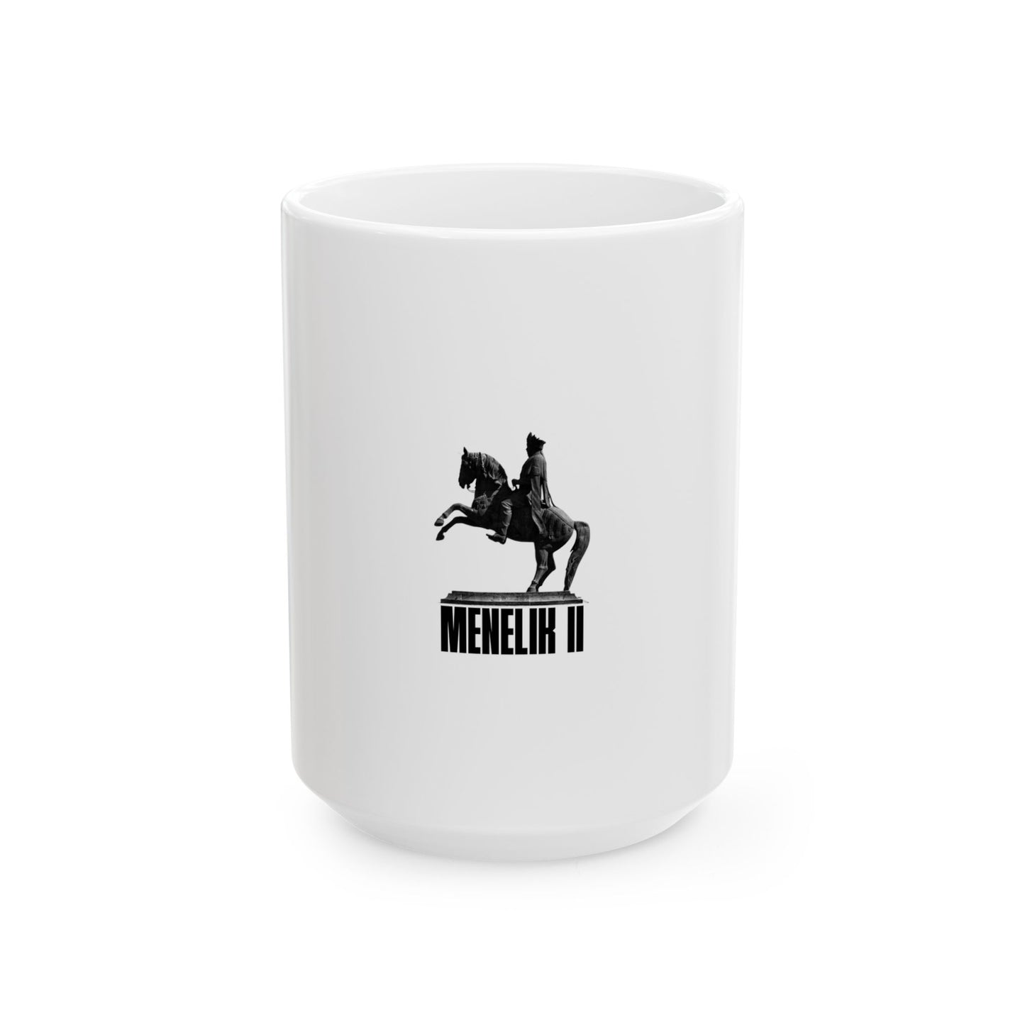 Emperor Menelik Statue - Mug