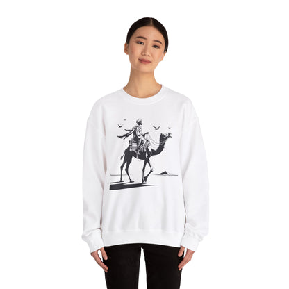 Somali Man on Camel Unisex Sweatshirt