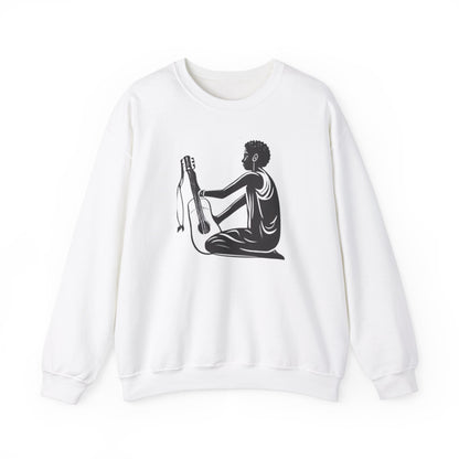 Sudanese Guitarist Unisex Sweatshirt