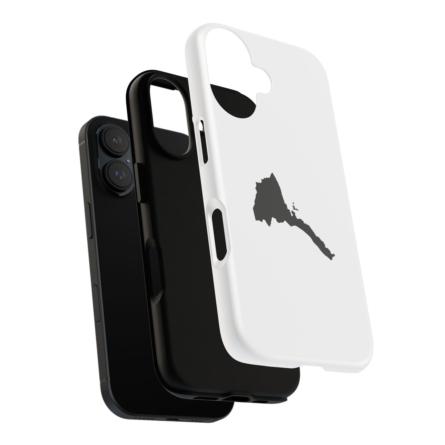 Eritrea Map - Phone Case