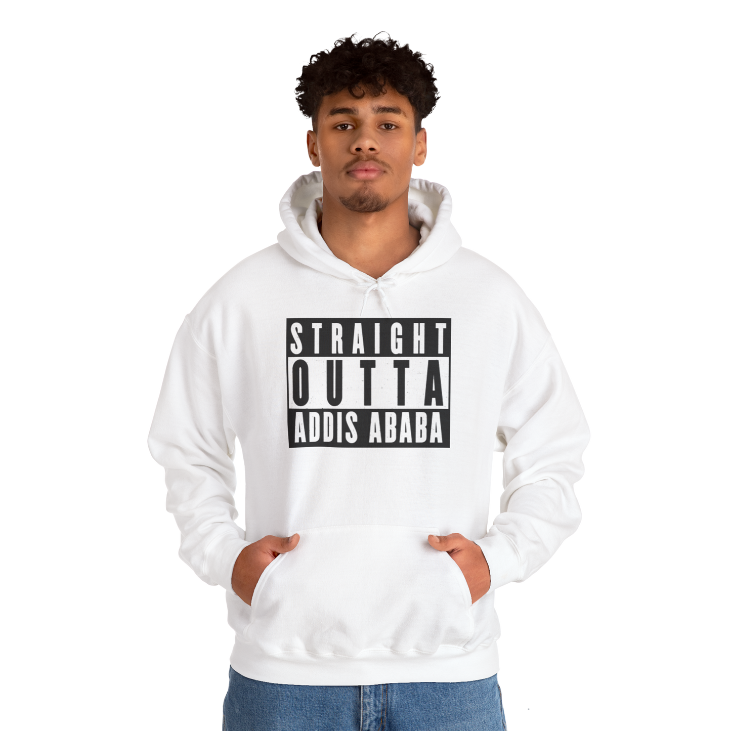 Straight Outta Addis Ababa Unisex Hoodie