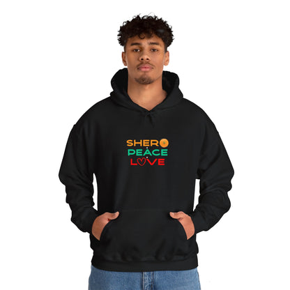 Shero Peace Love Unisex Hoodie