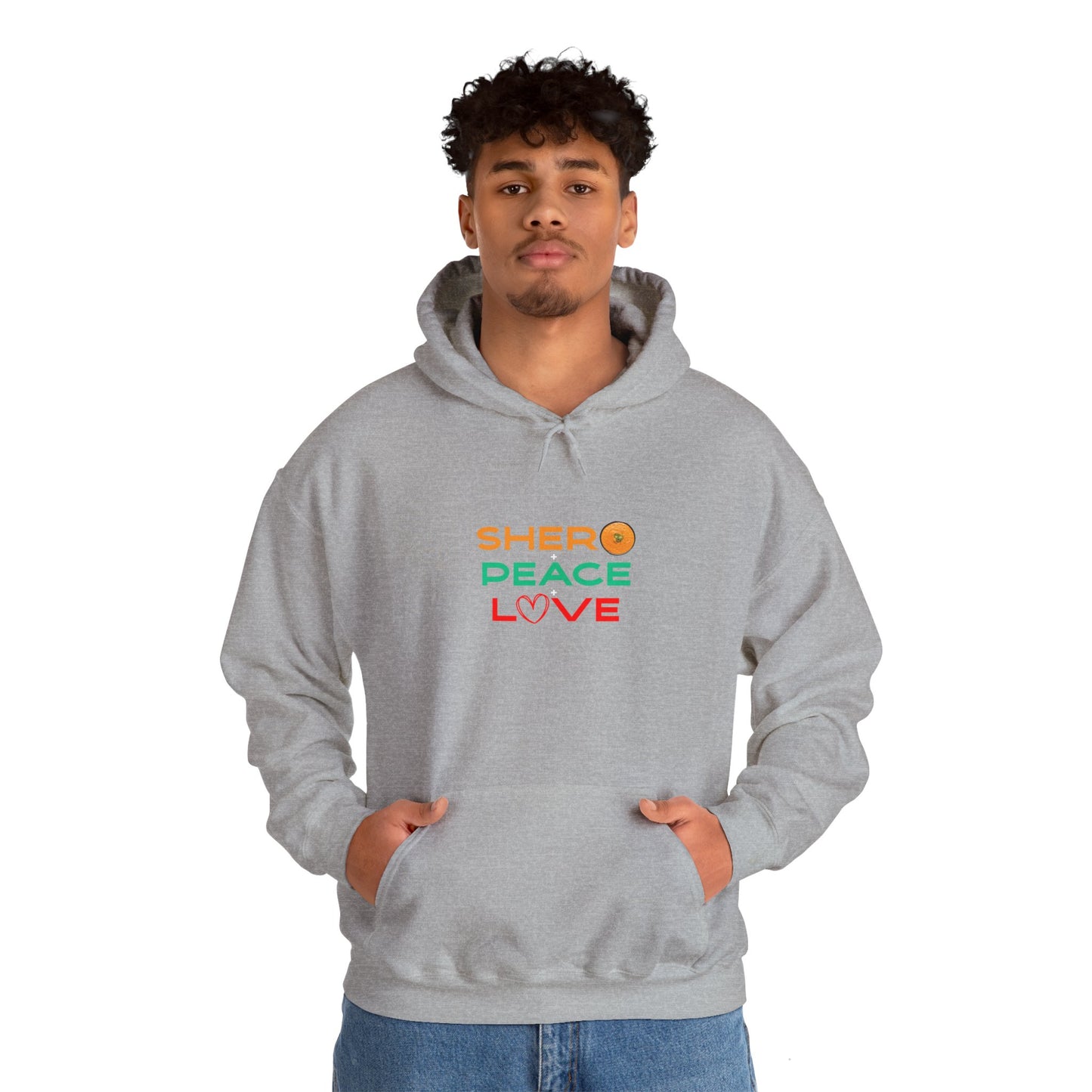 Shero Peace Love Unisex Hoodie