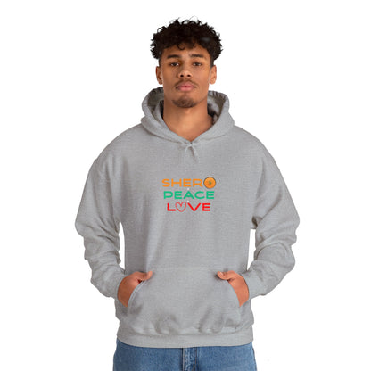Shero Peace Love Unisex Hoodie