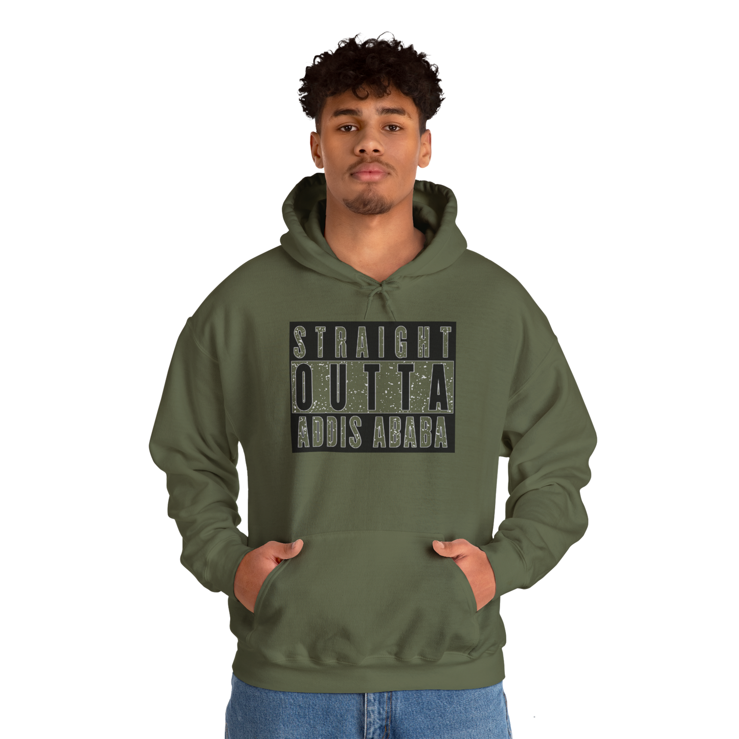 Straight Outta Addis Ababa Unisex Hoodie