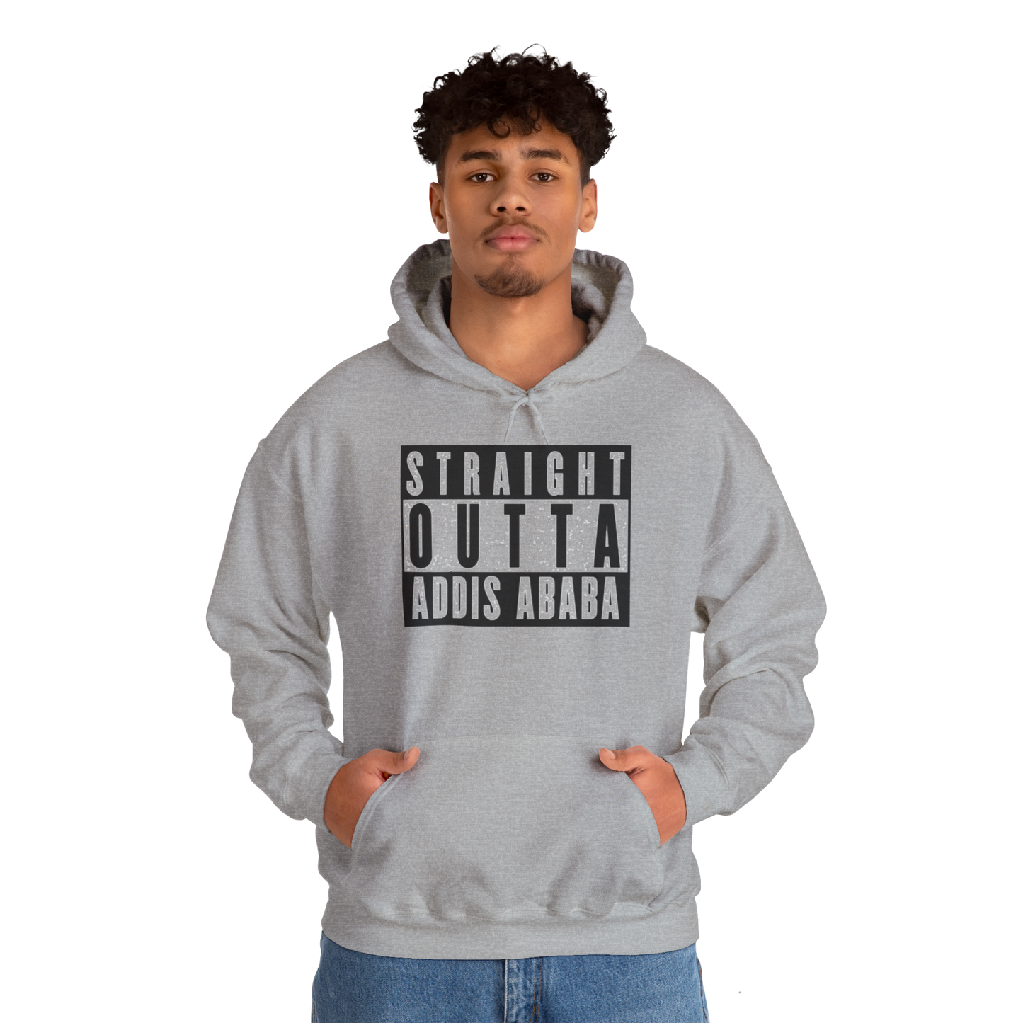 Straight Outta Addis Ababa Unisex Hoodie
