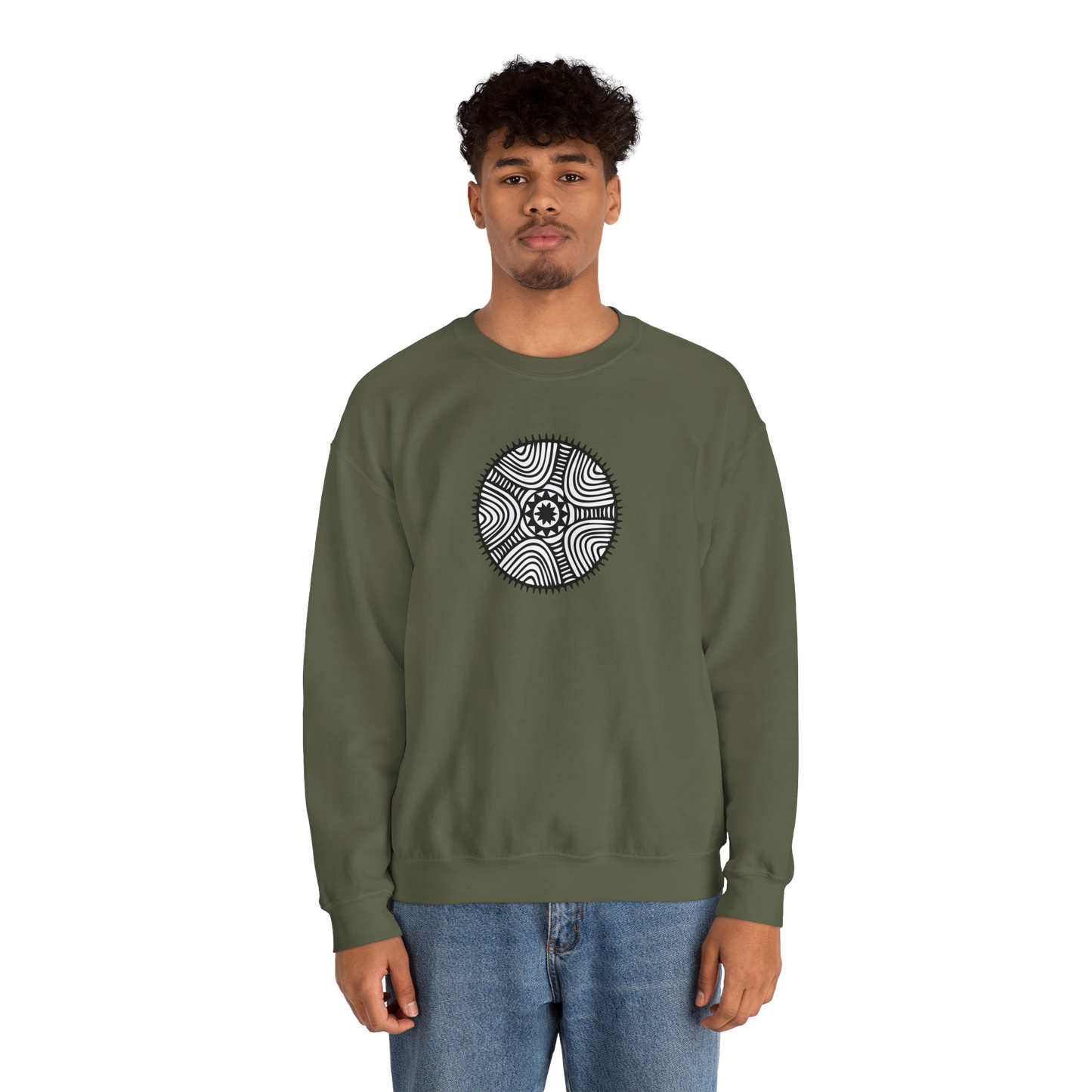 Circle Art Unisex Sweatshirt