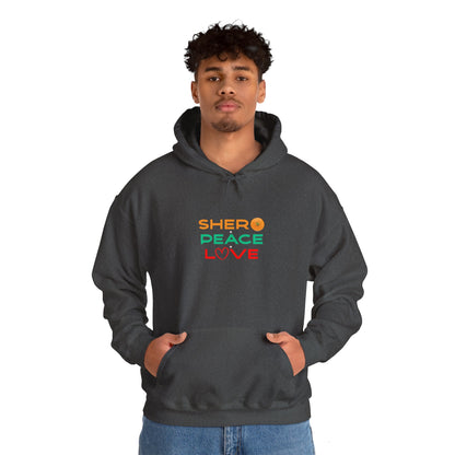 Shero Peace Love Unisex Hoodie