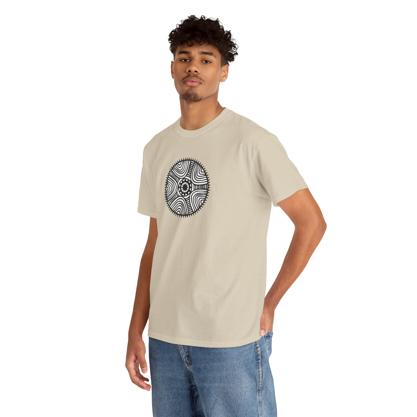 Circle Art Unisex Tshirt