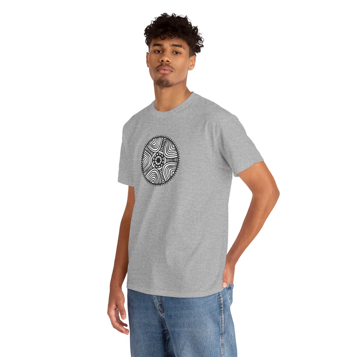 Circle Art Unisex Tshirt